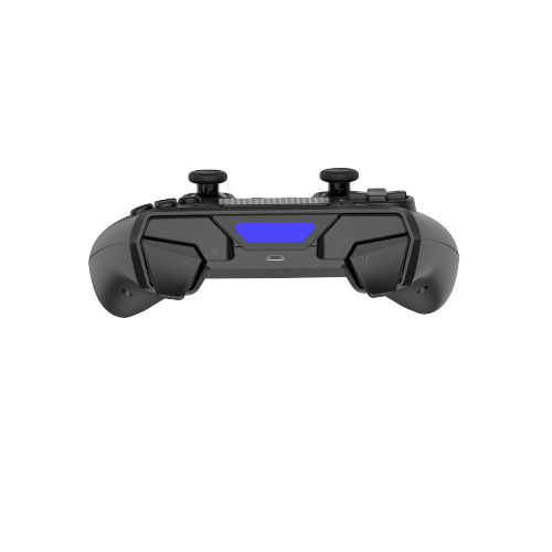 Transparente schwarze Fernbedienung für PS4 Bluetooth